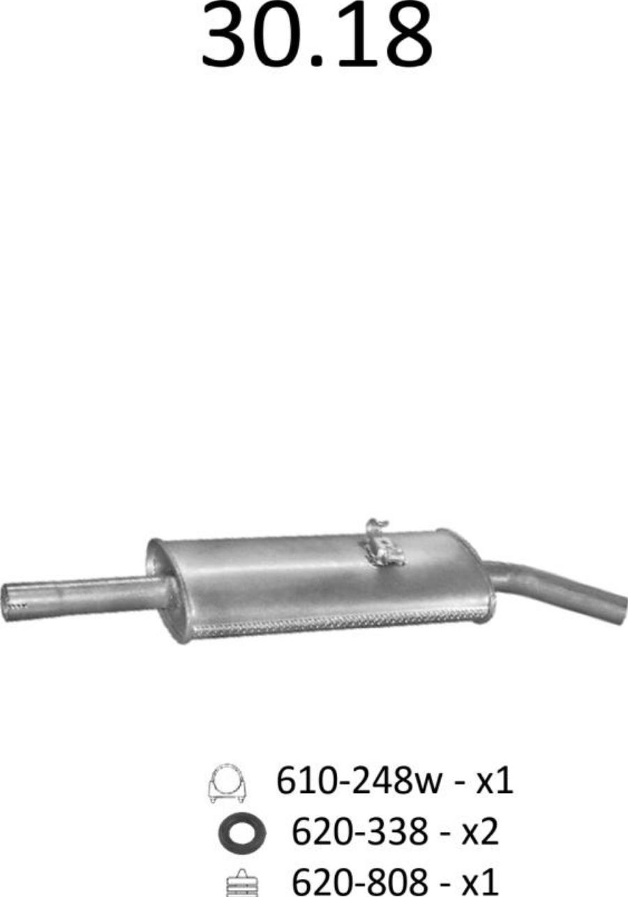 Edex 2049 - Система випуску ОГ autocars.com.ua