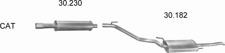 Edex 2053 - Система випуску ОГ autocars.com.ua