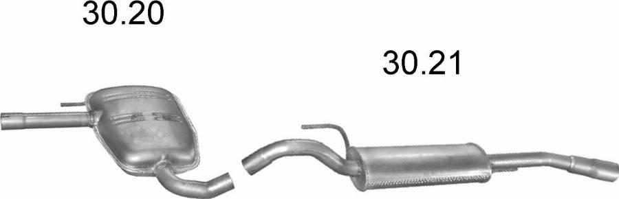 Edex 2062 - Система випуску ОГ autocars.com.ua