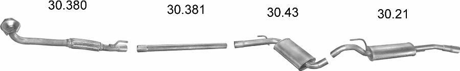 Edex 2066 - Система випуску ОГ autocars.com.ua