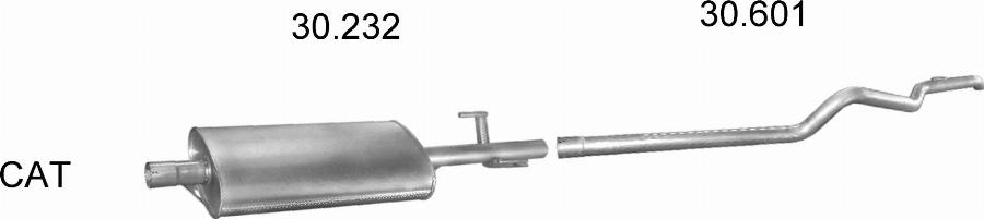 Edex 2091 - Система випуску ОГ autocars.com.ua