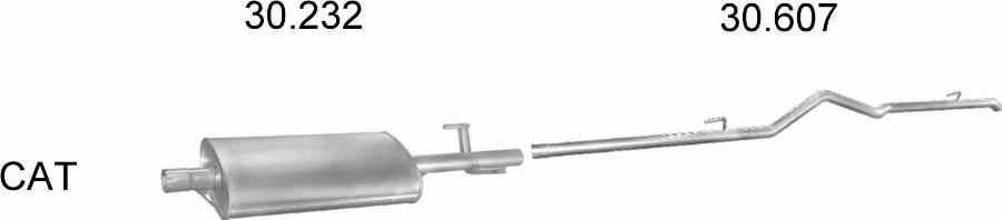 Edex 2092 - Система випуску ОГ autocars.com.ua