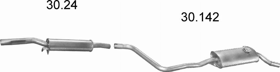 Edex 2103 - Система випуску ОГ autocars.com.ua