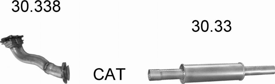 Edex 2121 - Система випуску ОГ autocars.com.ua