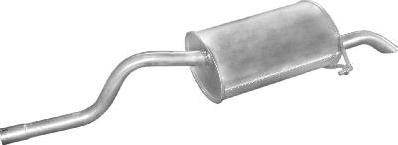 Edex 21.269 - Глушник вихлопних газів кінцевий autocars.com.ua