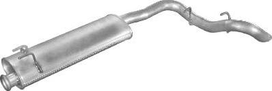 Edex 21.273 - Глушник вихлопних газів кінцевий autocars.com.ua