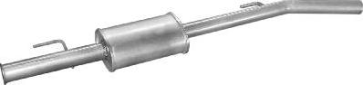 Edex 21.291 - Середній глушник вихлопних газів autocars.com.ua