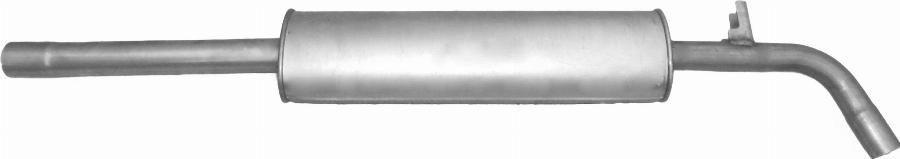 Edex 21.298 - Середній глушник вихлопних газів autocars.com.ua