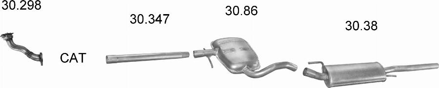 Edex 2137 - Система випуску ОГ autocars.com.ua