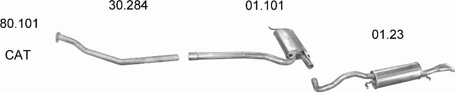 Edex 2145 - Система випуску ОГ autocars.com.ua