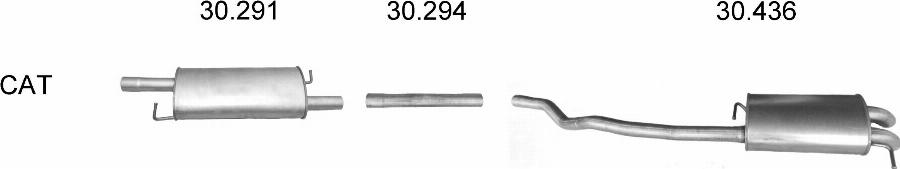 Edex 2149 - Система випуску ОГ autocars.com.ua