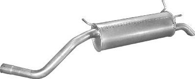 Edex 21.554 - Глушник вихлопних газів кінцевий autocars.com.ua