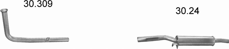 Edex 2161 - Система випуску ОГ autocars.com.ua