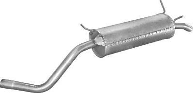 Edex 21.79 - Глушник вихлопних газів кінцевий autocars.com.ua