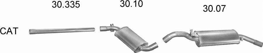 Edex 2181 - Система випуску ОГ autocars.com.ua