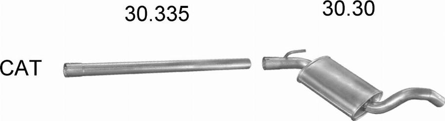 Edex 2190 - Система випуску ОГ autocars.com.ua