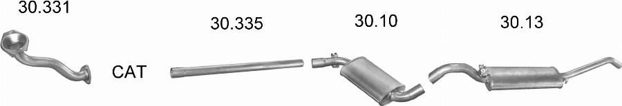 Edex 2201 - Система випуску ОГ autocars.com.ua