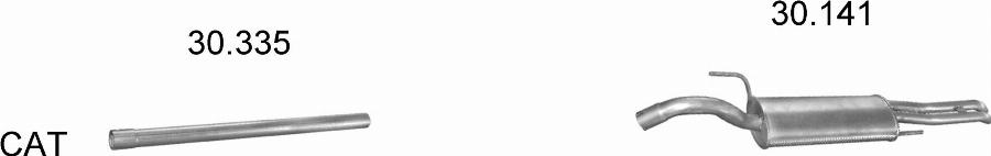 Edex 2204 - Система випуску ОГ autocars.com.ua