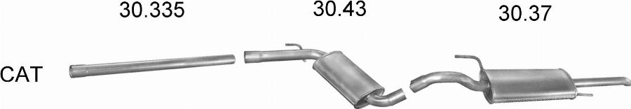 Edex 2205 - Система випуску ОГ autocars.com.ua