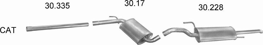 Edex 2206 - Система випуску ОГ autocars.com.ua