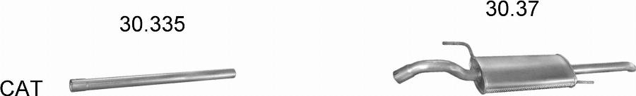 Edex 2207 - Система випуску ОГ autocars.com.ua