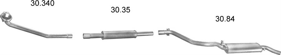 Edex 2214 - Система випуску ОГ autocars.com.ua
