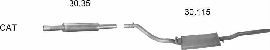 Edex 2223 - Система випуску ОГ autocars.com.ua