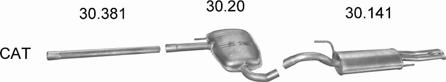 Edex 2229 - Система випуску ОГ autocars.com.ua