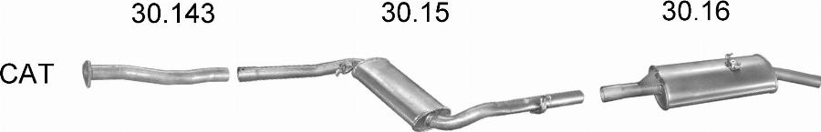 Edex 2230 - Система випуску ОГ autocars.com.ua