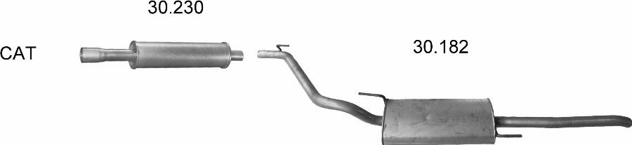 Edex 2233 - Система випуску ОГ autocars.com.ua