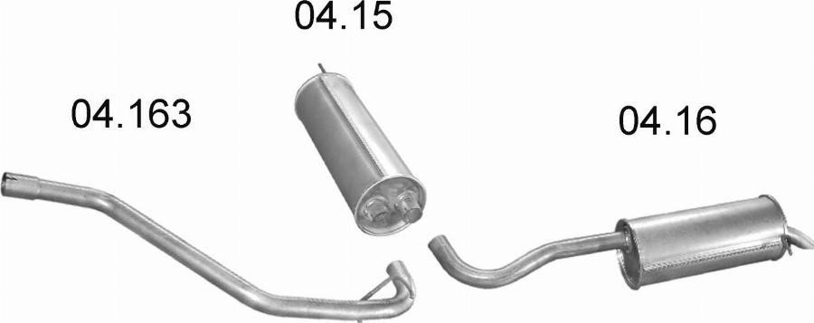 Edex 230 - Система випуску ОГ autocars.com.ua