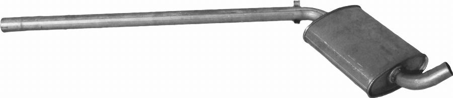 Edex 23.35 - Середній глушник вихлопних газів autocars.com.ua