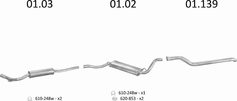 Edex 23 - Система випуску ОГ autocars.com.ua