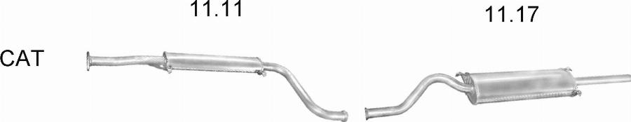 Edex 2566 - Система випуску ОГ autocars.com.ua