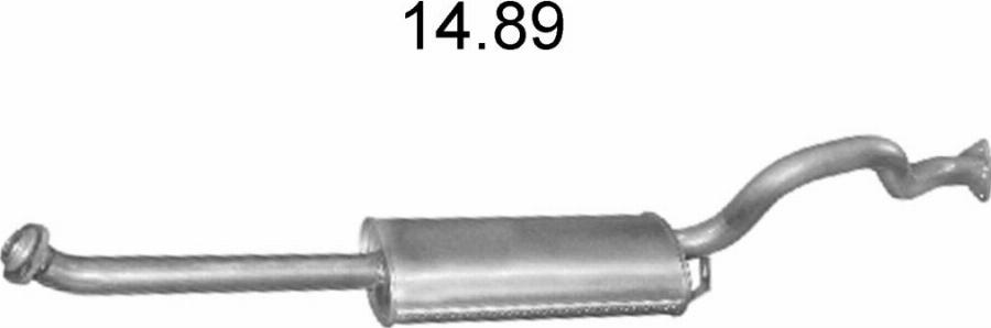 Edex 2595 - Система випуску ОГ autocars.com.ua