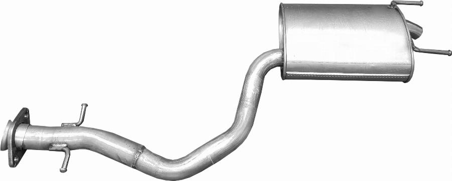 Edex 26.383 - Глушник вихлопних газів кінцевий autocars.com.ua