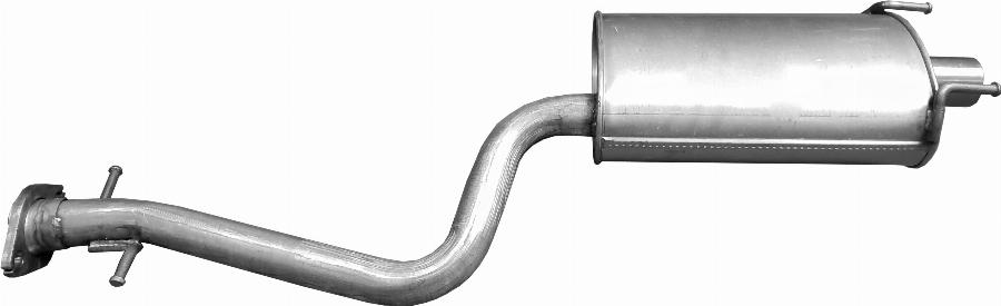 Edex 26.384 - Глушник вихлопних газів кінцевий autocars.com.ua