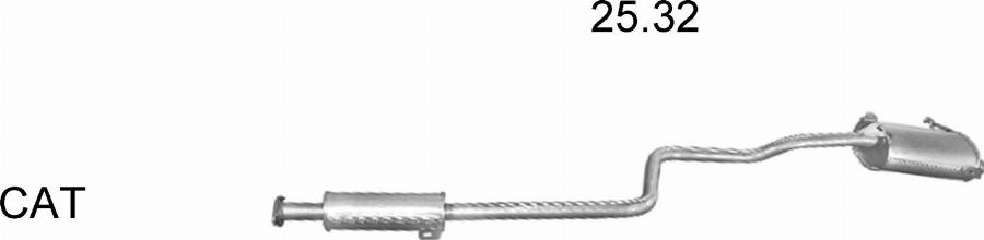 Edex 2750 - Система випуску ОГ autocars.com.ua