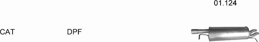 Edex 2790 - Система випуску ОГ autocars.com.ua