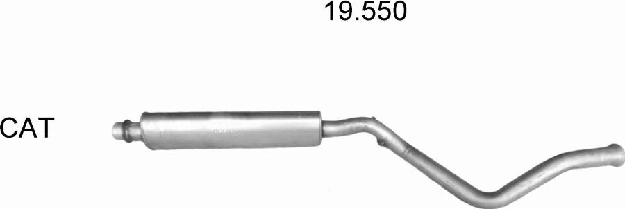 Edex 2799 - Система випуску ОГ autocars.com.ua