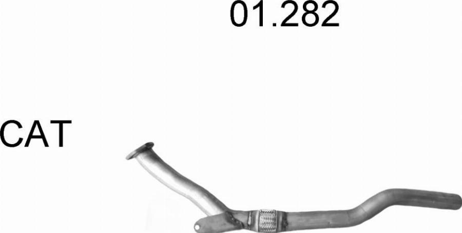 Edex 2809 - Система випуску ОГ autocars.com.ua