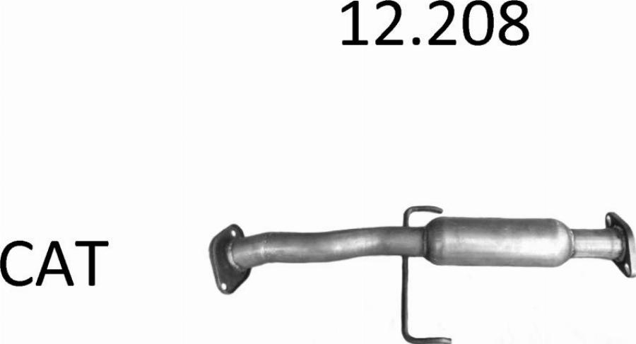 Edex 2926 - Система випуску ОГ autocars.com.ua