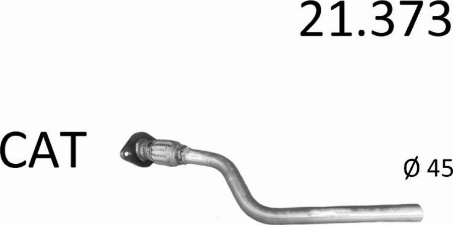 Edex 2931 - Система випуску ОГ autocars.com.ua