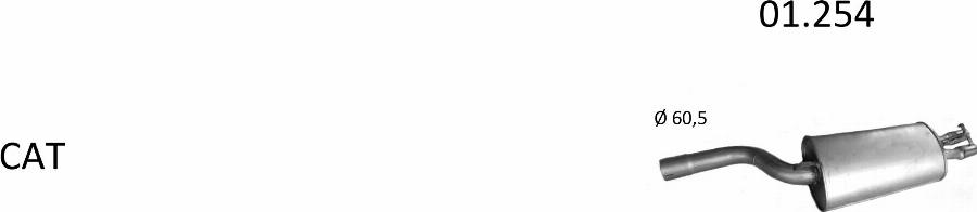 Edex 2979 - Система випуску ОГ autocars.com.ua