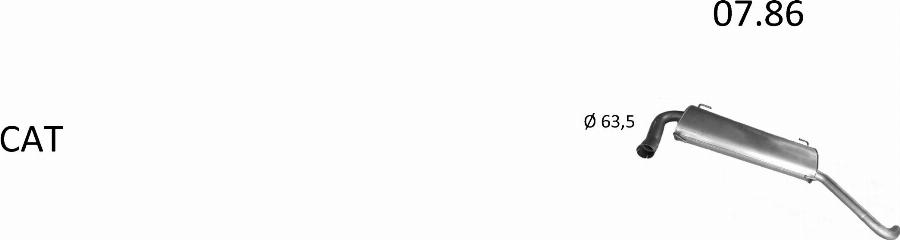 Edex 2981 - Система випуску ОГ autocars.com.ua