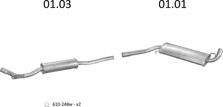 Edex 2 - Система випуску ОГ autocars.com.ua