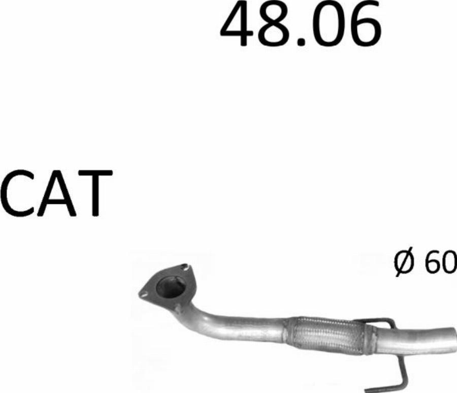 Edex 30.06 - Глушник вихлопних газів кінцевий autocars.com.ua