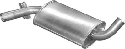 Edex 30.08 - Середній глушник вихлопних газів autocars.com.ua