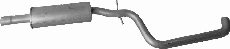 Edex 30.277 - Глушник вихлопних газів кінцевий autocars.com.ua