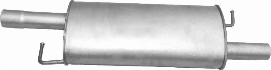 Edex 30.291 - Середній глушник вихлопних газів autocars.com.ua